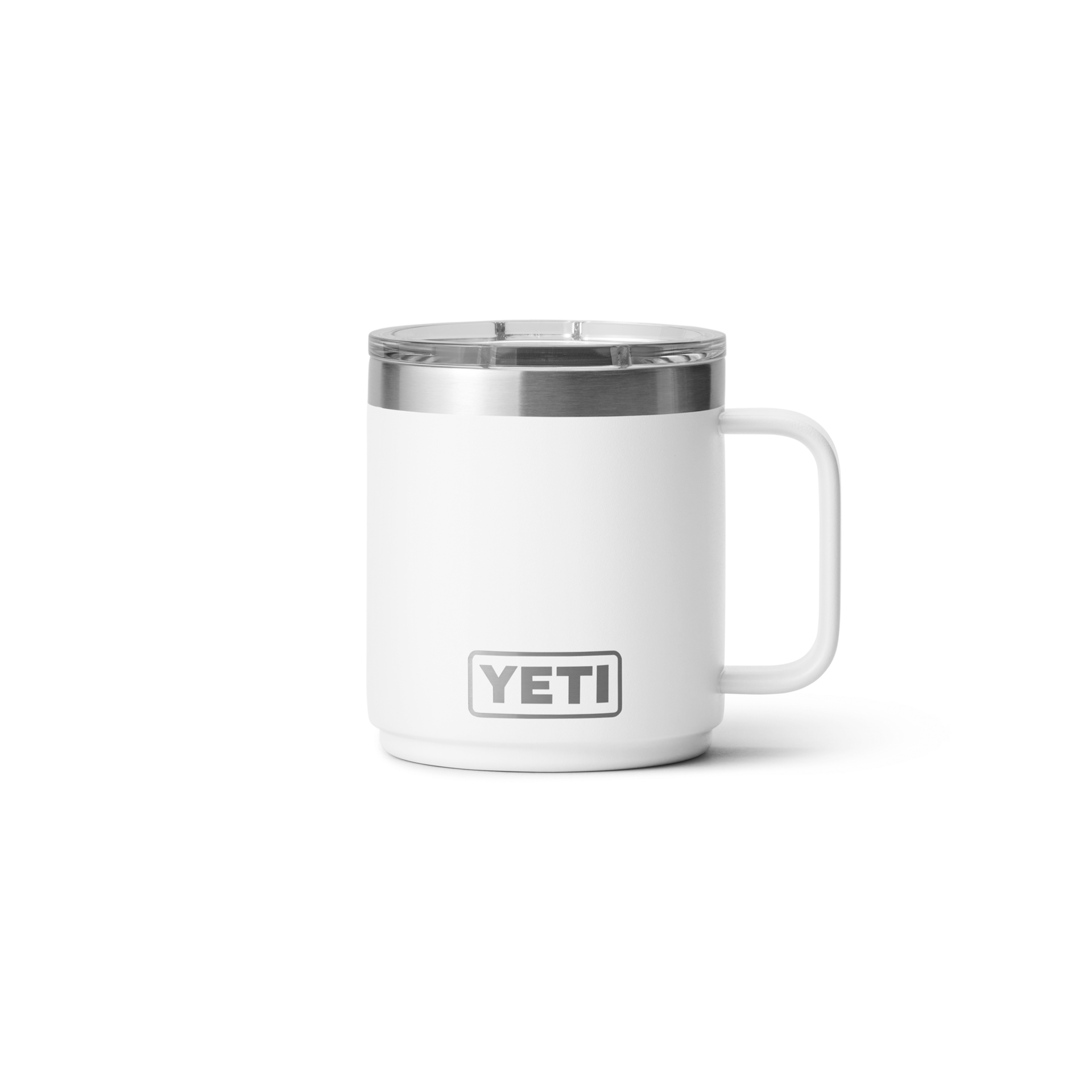 YETI RAMBLER 10OZ STACKABLE MUG W/ MAGSLIDER LID - WHITE