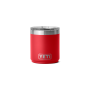 YETI RAMBLER 10OZ STACKABLE LOWBALL W/ MAGSLIDER LID - RED