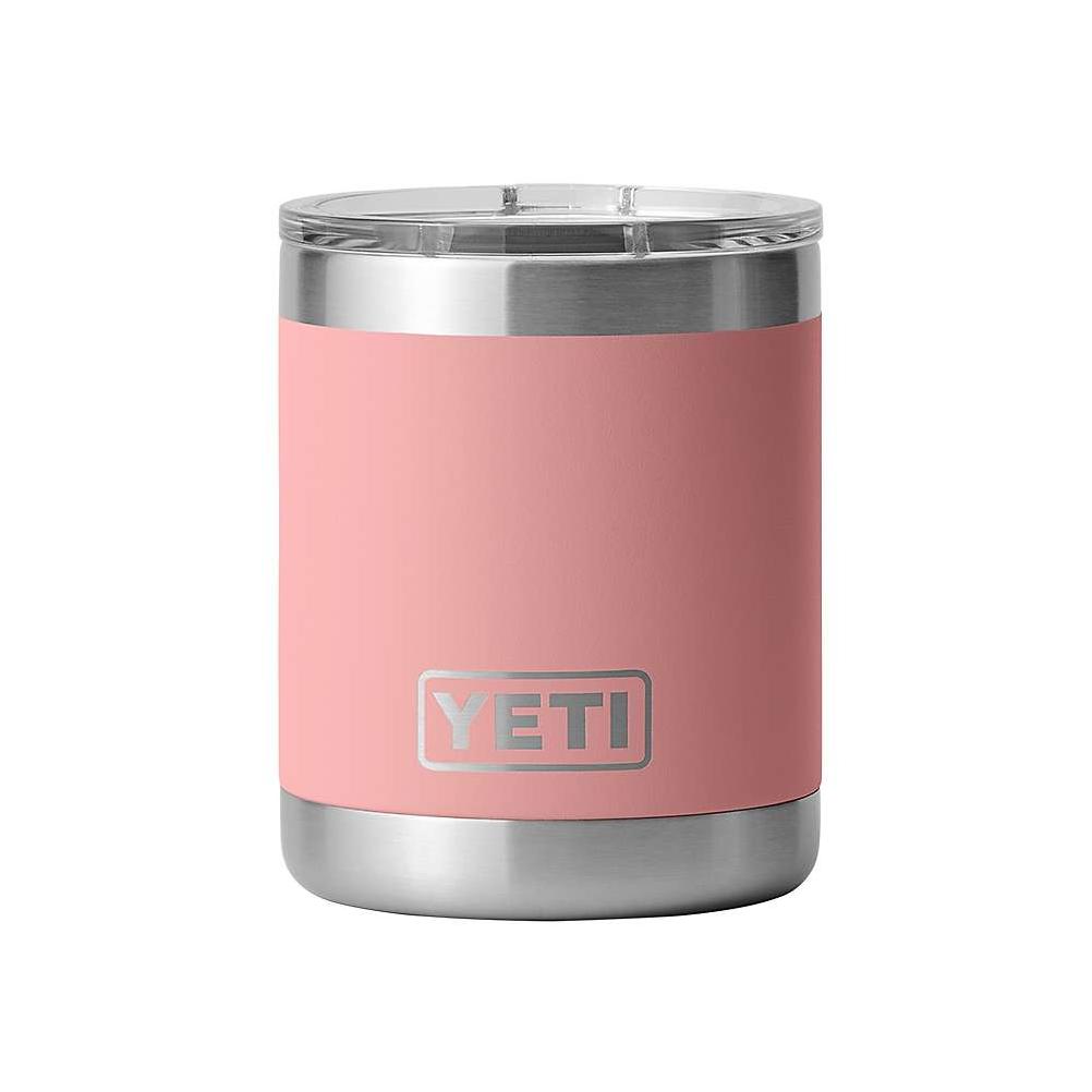 YETI RAMBLER 10OZ STACKABLE LOWBALL W/ MAGSLIDER LID - SANDSTONE PINK