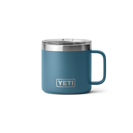 YETI RAMBLER 14OZ STACKABLE MUG W/ MAGSLIDER LID - NORDIC BLUE