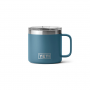 YETI RAMBLER 14OZ STACKABLE MUG W/ MAGSLIDER LID - NORDIC BLUE