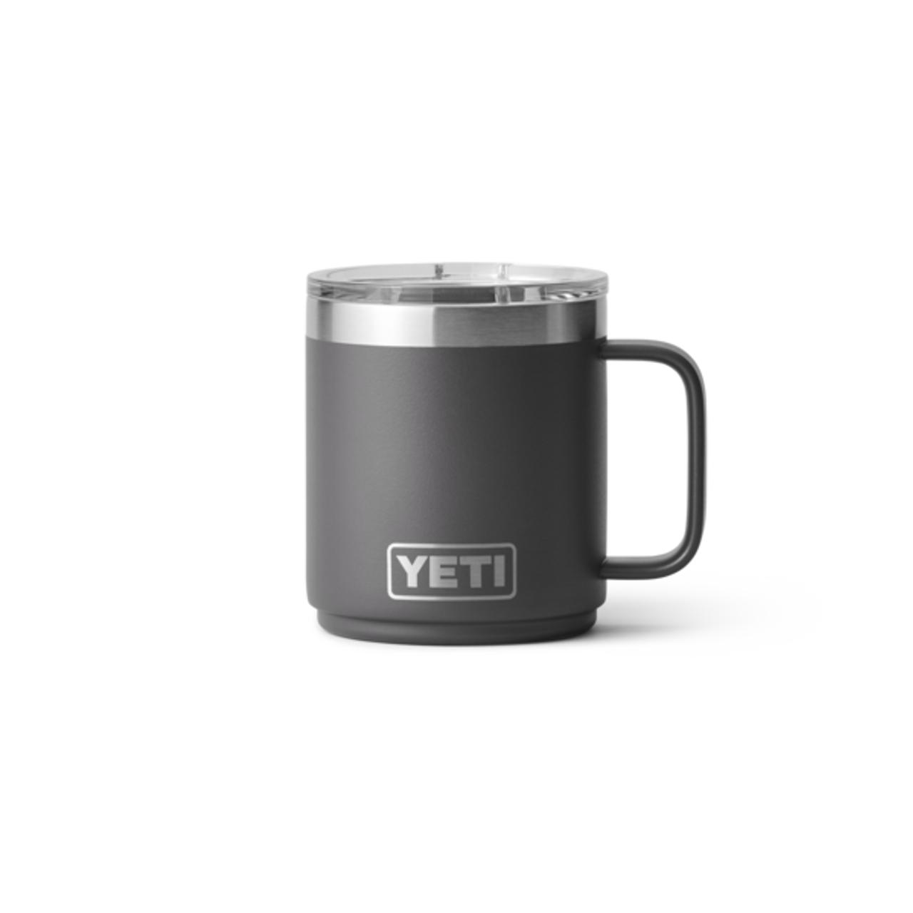 YETI RAMBLER 10OZ STACKABLE MUG W/ MAGSLIDER LID - CHARCOAL