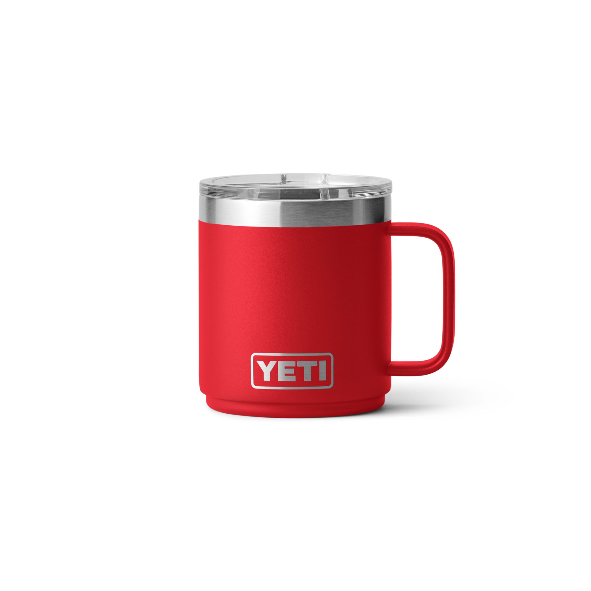 YETI RAMBLER 10OZ STACKABLE MUG W/ MAGSLIDER LID - RESCUE RED