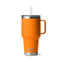 YETI RAMBLER 35OZ STRAW MUG W/ STRAW LID - KING CRAB ORANGE