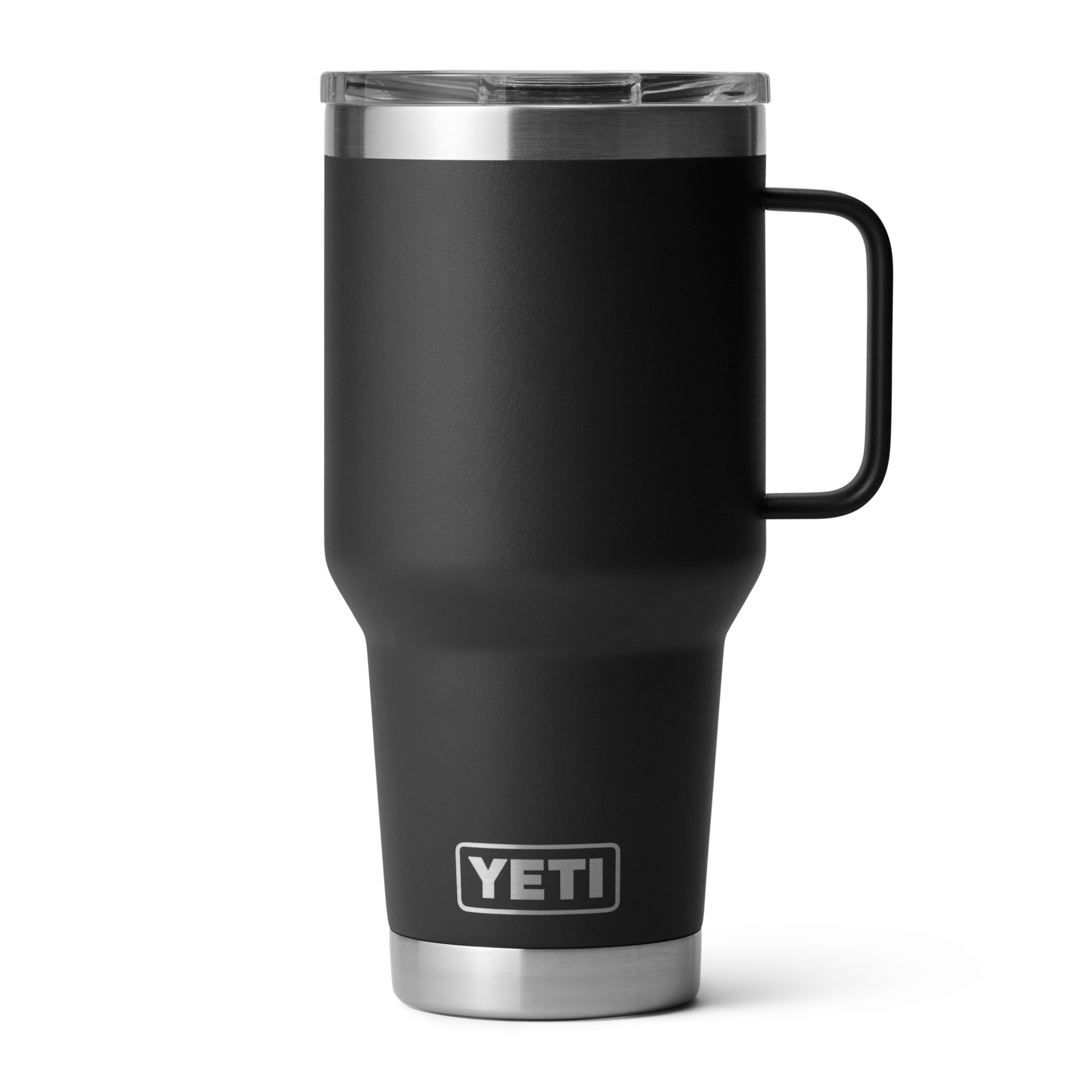 YETI RAMBLER 30OZ TRAVEL MUG W/ STRONGHOLD LID - BLACK