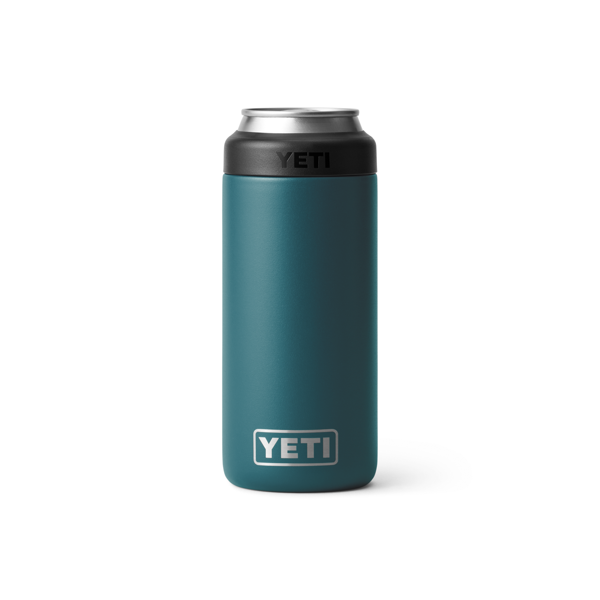 YETI RAMBLER 12OZ COLSTER SLIM CAN COOLER - AGAVE TEAL