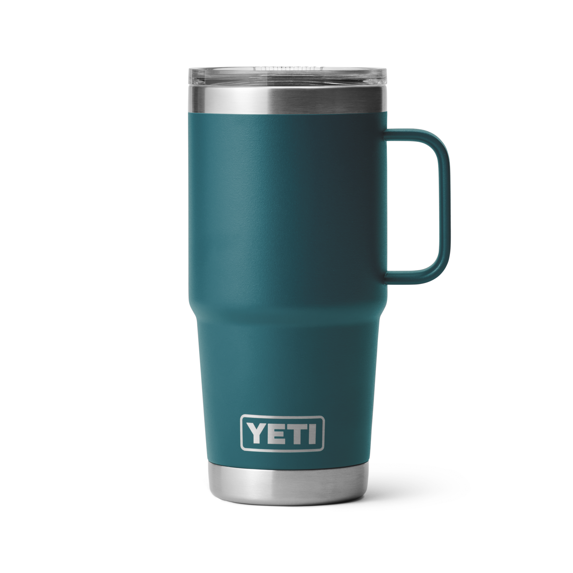 YETI RAMBLER 20OZ TRAVEL MUG W/ STRONGHOLD LID - AGAVE TEAL