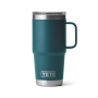 YETI RAMBLER 20OZ TRAVEL MUG W/ STRONGHOLD LID - AGAVE TEAL