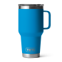 YETI RAMBLER 30OZ TRAVEL MUG W/ STRONGHOLD LID - BIG WAVE BLUE