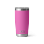 YETI RAMBLER 20OZ TUMBLER W/ MAGSLIDER LID - WILDFLOWER FUCHSIA