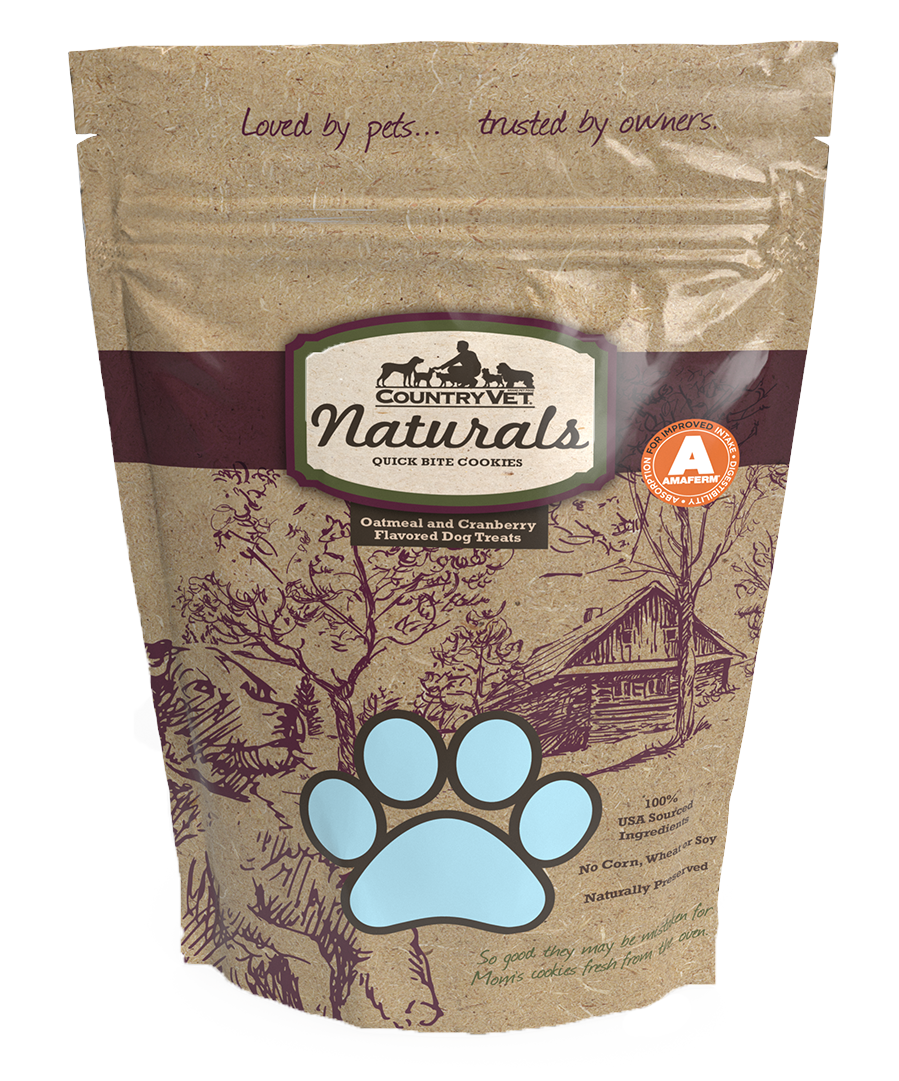 COUNTRY VET NATURALS OATMEAL CRANBERRY COOKIES (12OZ)