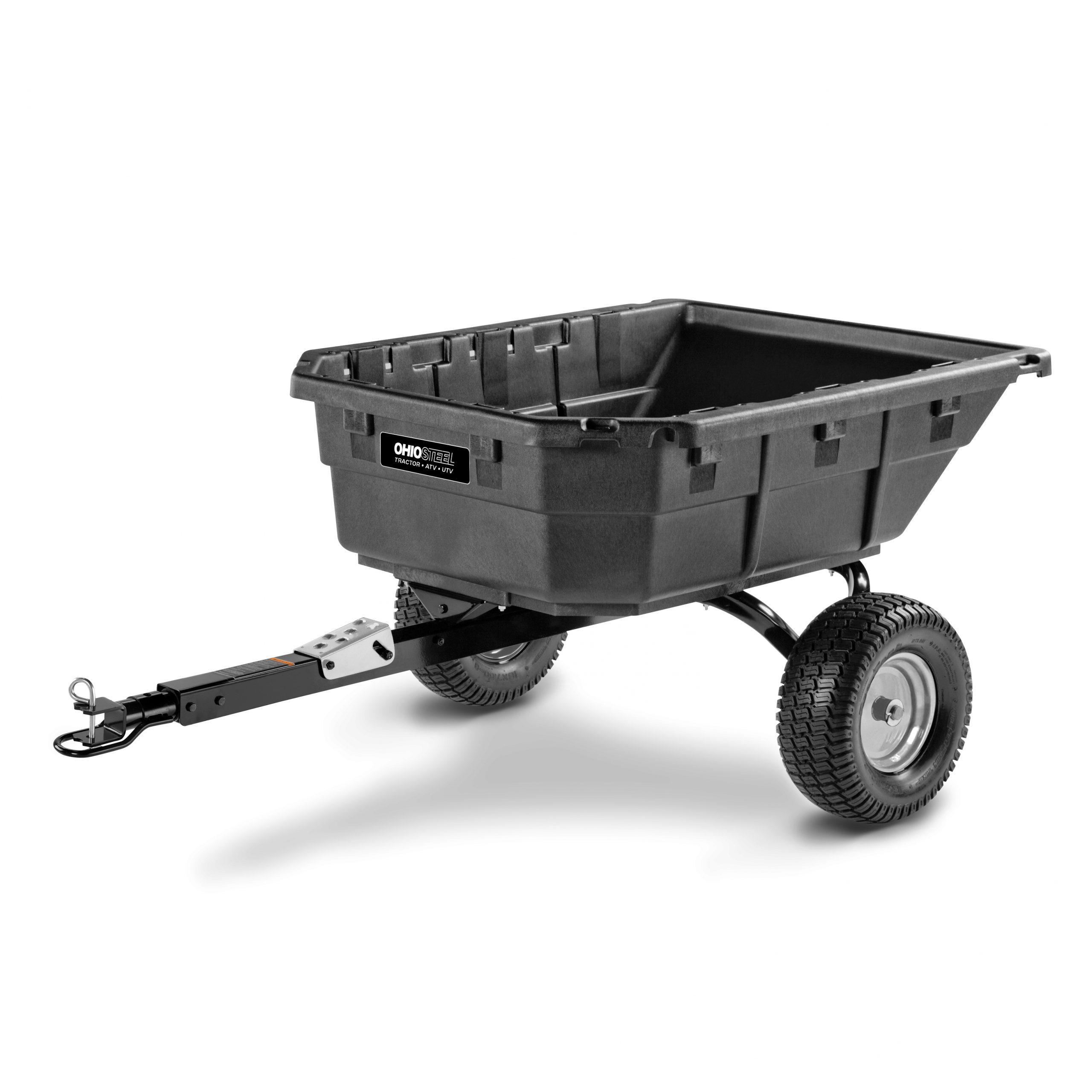 OHIO STEEL POLY SWIVEL HYBRID DUMP CART (15 CU FT)