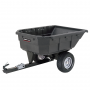 OHIO STEEL POLY SWIVEL DUMP CART (15 CU FT)