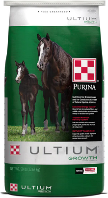 PURINA ULTIUM GROWTH HORSE FORMULA 50LB
