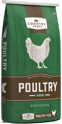 PURINA COUNTRY ACRES LAYER PELLETS 50LB