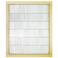 10-FRAME WOOD BOUND METAL QUEEN EXCLUDER