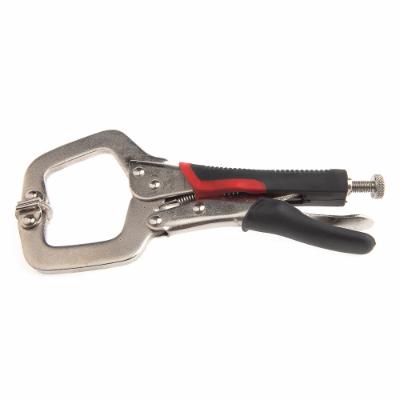 FORNEY 6" LOCKING C-CLAMP W/ CUSHION GRIP HANDLES