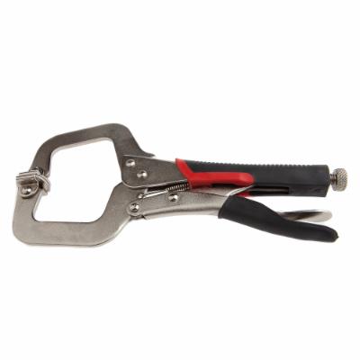 FORNEY 11" LOCKING C-CLAMP W/ CUSHION GRIP HANDLES