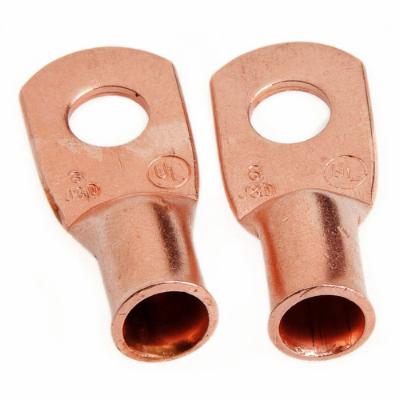 FORNEY COPPER LUG FOR #6 CABLE, 1/4" STUD