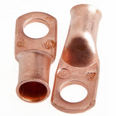 FORNEY COPPER LUG FOR #4 CABLE, 5/16" STUD