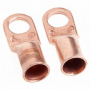 FORNEY COPPER LUG FOR #1 CABLE, 3/8" STUD