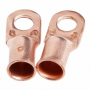 FORNEY COPPER LUG FOR #1/0 CABLE, 3/8" STUD