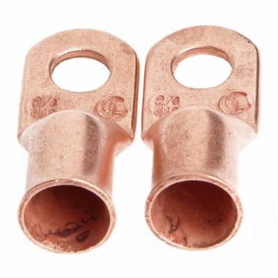 FORNEY COPPER LUG FOR #2/0 CABLE, 3/8" STUD