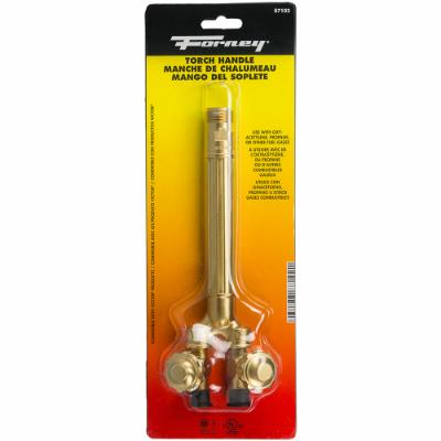 FORNEY HEAVY DUTY TORCH HANDLE W/ CHECK VALVES