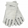 FORNEY GRAY LEATHER WELDING GLOVES, SIZE XL