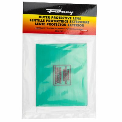 FORNEY EASY WELD & OUTER PROTECTIVE LENS, 5-PACK