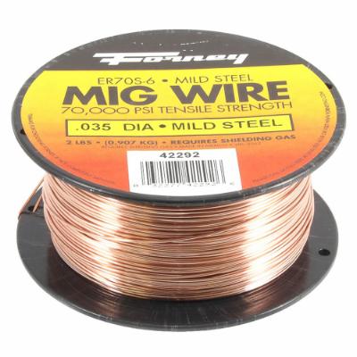 FORNEY ER70S-6 MIG WELDING WIRE, .035" MILD STEEL (2LB)