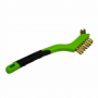 BR SCRATCH BRUSH, PLASTIC HANDLE