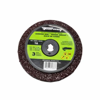 RESIN FIBRE SANDING DISC 4-1/2"