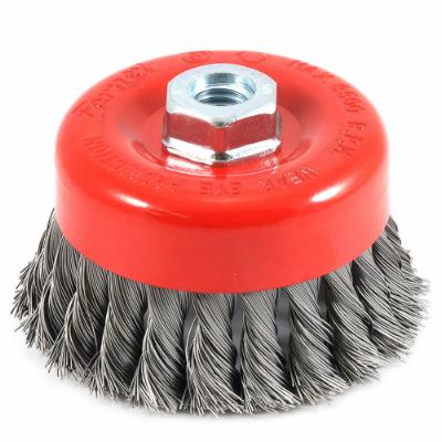 WIRE CUP BRUSH 4X 5/8ARB