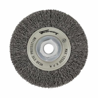 CP WIRE WHEEL CRIMPED SS 4"