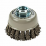 CUP BRUSH KNOT 3"X.020"X5/8-11