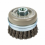 CUP BRUSH KNOT 4"X.020"X5/8-11