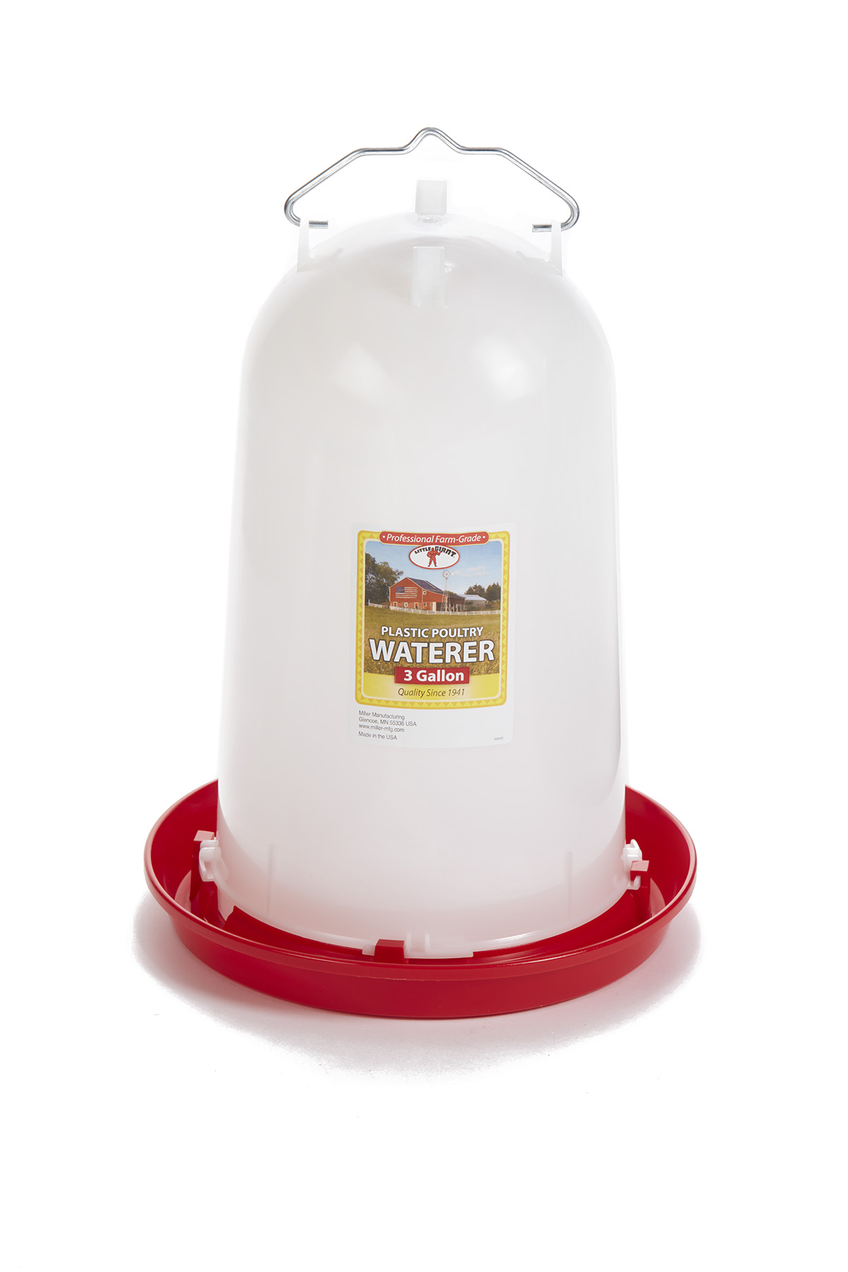 LITTLE GIANT PLASTIC POULTRY WATERER (3GA)