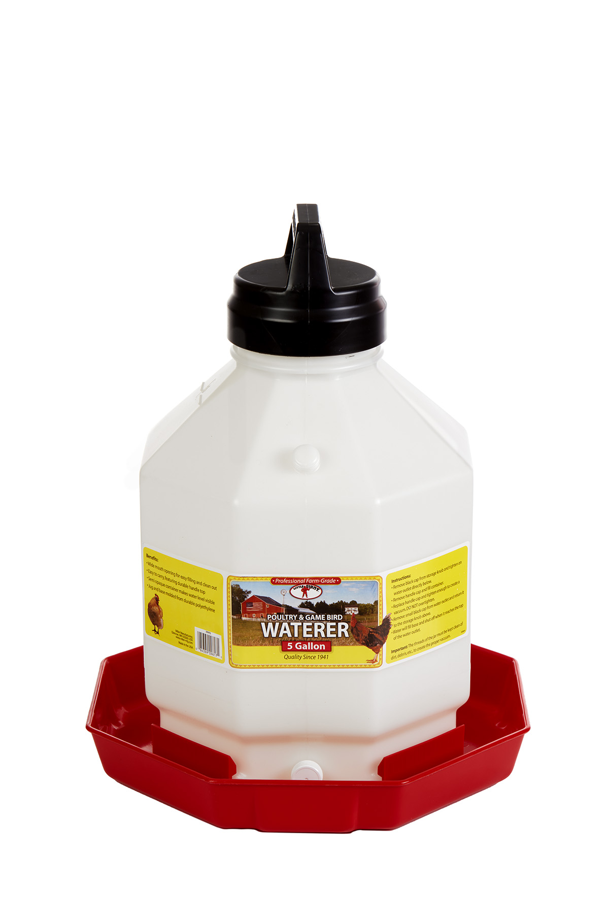 LITTLE GIANT POULTRY WATERER (5GA)