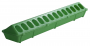 LITTLE GIANT LIME GREEN PLASTIC FLIP-TOP POULTRY FEEDER