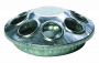 LITTLE GIANT ROUND METAL CHICK FEEDER