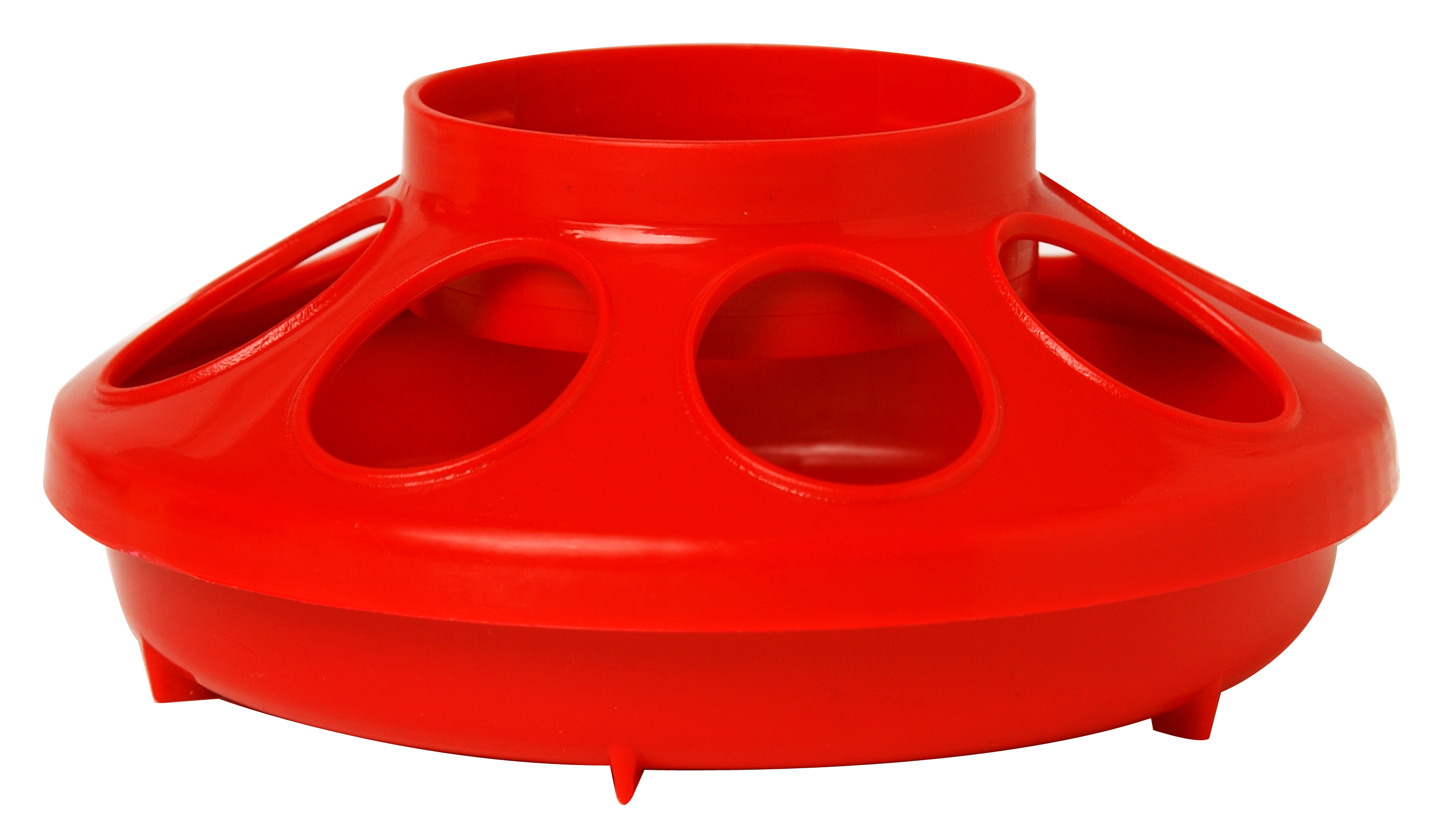 LITTLE GIANT RED PLASTIC FEEDER BASE (1QT)