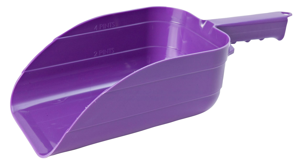 LITTLE GIANT PURPLE FEED SCOOP (5PT)