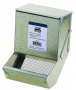 LITTLE GIANT 5" METAL RABBIT FEEDER W/ LID & SIFTER BOTTOM