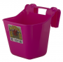 LITTLE GIANT PINK PLASTIC HOOK-OVER FEEDER (12QT)