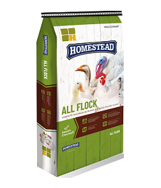 HOMESTEAD ALL-FLOCK PELLETS 17% (50LB)