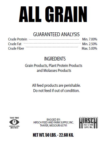 ALL GRAIN 7% (50LB)