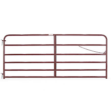 PRIEFERT 14' ECONOMY GATE (RED)