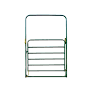 PRIEFERT 6'X9' PREMIER BOW GATE (GREEN)