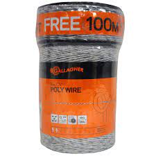 GALLAGHER 1/16" POLY WIRE (1320FT +300FT)